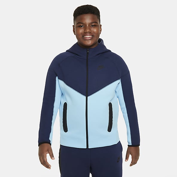 Blue Tech Fleece Clothing. Nike